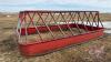 15&rsquo; Ranchers Welding 2 bale feeder (Red) Unit E