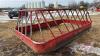 15&rsquo; Ranchers Welding 2 bale feeder (Red) Unit E - 5