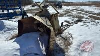 77&rdquo; Schulte front mount snow blower
