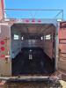 1991 Norberts 20&rsquo; tandem axle stock tailer, Vin#2N9C75720MG017500, Owner: Lauren J Campbell, Seller Fraser Auction Service LTD. ________________________________________________*TOD* - 12