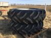 16.9-30 tractor tire on rim