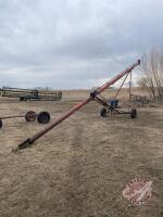 Sakundiak HD7-45 auger with power fist gas engine auger has been repaired
