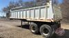 1989 Arne&rsquo;s 24&rsquo; tandem axle end dump gravel trailer, SAFETIED, VIN# 2A9072423KA003826 ,OWNER: Fingas Farms LTD, **SAFETIED**, SELLER: FRASER AUCTION LTD ____________________________________*TOD* - 3
