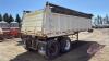 1989 Arne&rsquo;s 24&rsquo; tandem axle end dump gravel trailer, SAFETIED, VIN# 2A9072423KA003826 ,OWNER: Fingas Farms LTD, **SAFETIED**, SELLER: FRASER AUCTION LTD ____________________________________*TOD* - 4