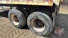 1989 Arne&rsquo;s 24&rsquo; tandem axle end dump gravel trailer, SAFETIED, VIN# 2A9072423KA003826 ,OWNER: Fingas Farms LTD, **SAFETIED**, SELLER: FRASER AUCTION LTD ____________________________________*TOD* - 15