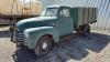 1950 Chevrolet 1430 single axle truck, 75,831 kms showing, NOT RUNNING, NO TOD