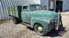 1950 Chevrolet 1430 single axle truck, 75,831 kms showing, NOT RUNNING, NO TOD - 2