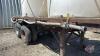1979 Pullman 26&rsquo; Tandem axle Highboy flat deck trailer VIN# 7911020403049OWNER: Fingas Farms LTD, SELLER: FRASER AUCTION LTD __________________ - 9