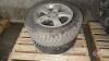 2 Michelin 215/60R16 winter tires on 5 bolt Chevy rims
