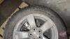 2 Michelin 215/60R16 winter tires on 5 bolt Chevy rims - 2