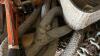Pallet of Tow Ropes, Chain , Bear Traps, Load binders and 3 ton chain hoist - 4