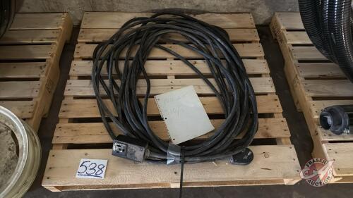 100&rsquo; Length of 10/3 extension cord