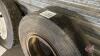 11R24.5 HandKook Semi Tire on steel rim - 2