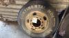 11R22.5 Continental Semi Tire on steel rim