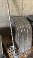 Aluminum Truck Fenders with Mounting Bracket
