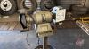 3 &frac14; Horsepower Sioux Bench Grinder on Homemade Shop Stand