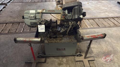 King Industrial 7&rdquo; metal band saw