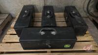 4 John Deere Toolboxes