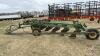 2 John Deere 3100 6 bottom plows hooked and tandem s/n104433 and s/n104427 - 10