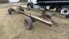 Farm built pick up header transport. Used for JD 914p - 8