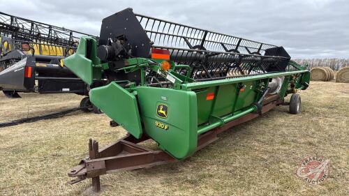 30&rsquo; John Dere 930F Flex header s/nF697843