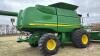 2009 John Deere 9870 STS Bullet Rotor Combine s/nS730132 - 6