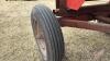 Kendon approx 150 bus Galvanized gravity box on 4-wheel farm wagon - 6