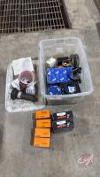 Tote of assorted bearings and parts