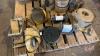 (2) new strap winches, (18) straps, (2) 3&rdquo; rachets, (1) 2&rdquo; ratchet and strap - 3