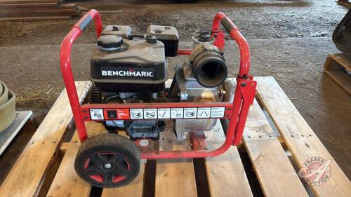 3&rdquo; water pump w 7hp Benchmark engine