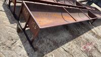 F68 Metal 15 1/2' Metal Feed Trough (C)