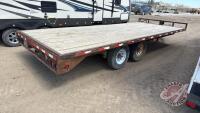 F65 2011 20' Load Trail T/A Flat Deck Trailer, VIN#4ZEPS2029B1009150,OWNER: 4526031 Manitoba Ltd, SELLER: Fraser Auction______________________________*TOD*