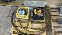 F56 Antique saw, Steel wheel rings + Misc