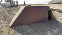 F56 Sheep or Calf Shelter made from HD Riveted Steel Hopper