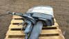 F50 25hp Evinrude Outboard Motor (Running) - 4