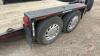 F48 1995 12' Tandem Axle Flat Deck Trailer, VIN# N/A, OWNER: Linden L Zinn, SELLER: Fraser Auction_______________________________*TOD* - 7