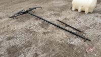 F48 2 Horse Buggy Hitch with Neck Yoke