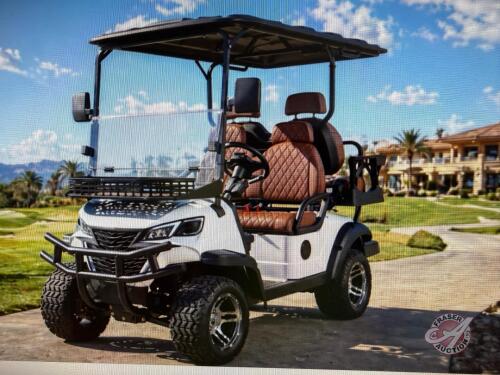 F61 4 Seat Electric Golf Cart (C) ***NEW UNASSEMBLED*** (KEYS) Picture for reference/example
