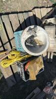 F56 Rope, axe heads, air line, sink