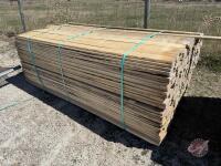 F84 1' x 4' x 8' rough cut boards, 468 boards per lift