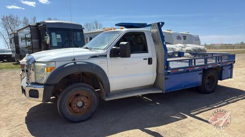 F90 2011 Ford F450 Super Duty XLT dually, 401,162 showing, VIN# 1FDUF4HY6BEC22948, OWNER: Lonnie Studer, SELLER: FRASER AUCTION SERVICE LTD _______________________________*TOD & KEYS*