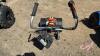 F82 Stihl MM56 walk behind tiller/thatcher (box and manual in shed) - 4