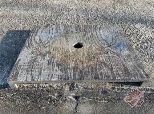Painted Migratory plywood lid