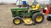 F35 John Deere 650 Tractor, S/N 002365 (KEYS)