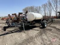 F64 80' Bourgault 850 Centurion III sprayer, S/N NA, (book & controls in shed)