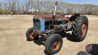 F104 Fordson Major Dsl tractor, S/N N/A (Key)
