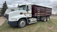 F112 2004 Mack CX613 Vision tandem axle truck, 411,444 showing, VIN #1M1AE06Y94N018041, OWNER: Cody Nichol, SELLER: FRASER AUCTION SERVICE LTD _______________________________*TOD * *SAFETIED*
