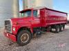 1989 Ford L9000 tandem axle truck, 943,309 kms showing, SAFETIED, VIN# 1FDZU90T1KVA53723, OWNER: Fingas Farms LTD, SELLER: FRASER AUCTION LTD__________________________*TOD*
