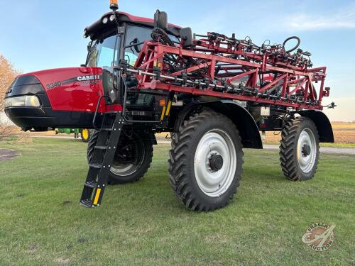 120&rsquo; CaseIH patriot 3340 Sprayer s/n YHT046232