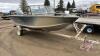 F127 1984 Alumacraft Trophy 175, VIN# N/A, OWNER: Jeremy M Hodgins, SELLER: FRASER AUCTION SERVICE LTD__________________________________________________*TOD* (KEYS) PST# 357140-8 - 4